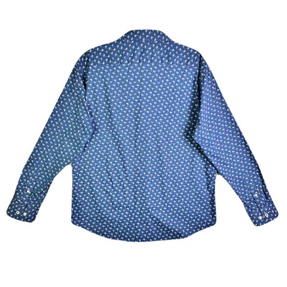 LUCKY BRAND Men’s LongSleeve , Button front, casual dress shirt  Size L - Picture 4 of 10